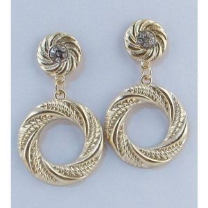 New Women's Drop Circle Shape Earrings